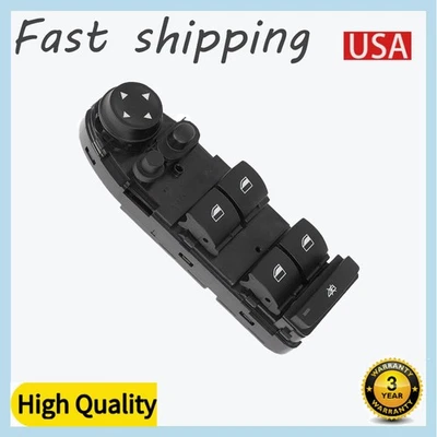 Interruptor elevador control ventana maestro delantero izquierdo 61319122117 para BMW X5 2007-2013 Foto 1 de 4