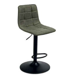 Set 2 sgabelli in ecopelle per sala da pranzo design moderno CIC-704 - Picture 1 of 12