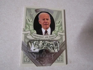 DECISIÓN 2022 TARJETA COLECCIONABLE TARJETA DINERO POLÍTICO PRESIDENTE JOE BIDEN MO20 - Imagen 1 de 2