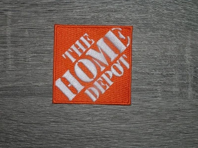 Home Depot Retail Chain Retro Throwback Embroidered Iron On Patch 2.5" x 2.5"
