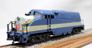 AHM Missouri Pacific MP EMD BL2 Powered Diesel Locomotive, C5 Maintenance Reqd - Picture 1 of 11