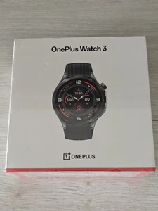 OnePlus Watch 3 Obsidian Titanium - WEAR OS - NEW SEALED - Photo 1/6