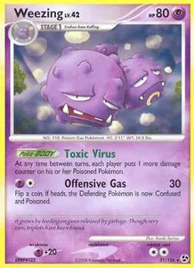 Pokémon TCG - 1x SP Weezing - Great Encounters (31/106) x1 - Picture 1 of 1