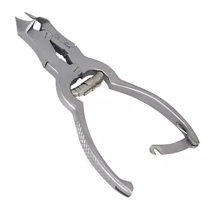 Nagelzangen mit Übersetzung 15cm für Profi Fußpflegebesteck Kraftzange Pediküre - Bild 1 von 12