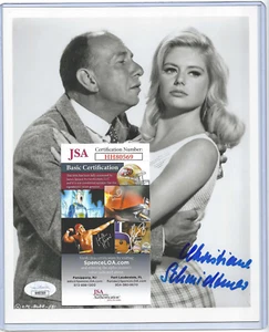 Foto firmada por Christiane Schmidtmer "El barco de los locos" 8x10 (certificado de autenticidad JSA) ~Bomba de amor~ - Imagen 1 de 5