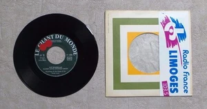 VINYLE 45T 7" SP / PAT WOODS & KATHY LOWE "LE CHANT DU MONDE" 45-1206 TBE - Picture 1 of 2