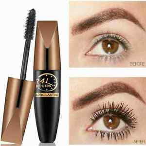 4D Silk Fibre Mascara Eyelash Waterproof Extension Lasting Volume Geschenk