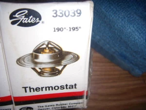 NOS  GATES Thermostat 190-195 33039 1955-1975 Ford Dodge Plymouth Chrysler Buick - Bild 1 von 1