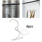 6 Pieces Pattern Hook With Cord In Storage Accessories Replace Metal Clamped For