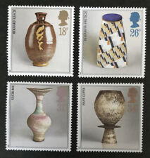 GB 1987 Mint MNH Stamps Studio Pottery Full Set - UK Seller - FREE UK P&P!