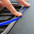 Car Blue Edge Gap Door Panel Molding Strip Car Interior Decor Line Accessories