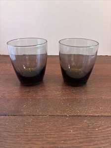 Set 2 bicchieri Libbey Classic Smoke Double Old Fashioned Rocks - Foto 1 di 7