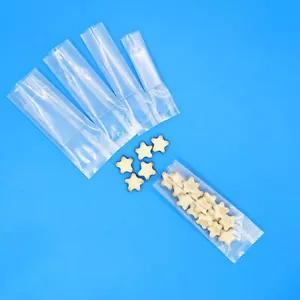Paquete de 100 bolsas de palillos de polietileno transparente PET para mezcla de bebidas, muestra de sal de baño - Imagen 1 de 6