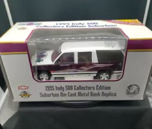 1995 Indy 500 1:25 Scale Suburban Die-Cast Metal Bank Replica - Picture 1 of 7