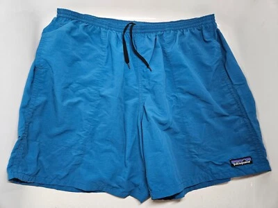 Patagonia Swim Trunks Mens Sz 38 Blue Baggies Lined Shorts Swimming Drawstrings - Image 1 of 4