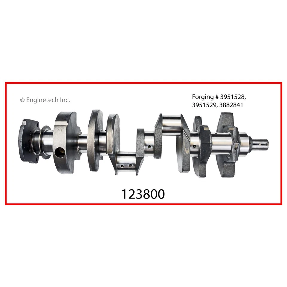 Kit de cigüeñal Reman para GM Chevrolet SBC 1970-1980 6,6 L 400 Foto 1 de 1