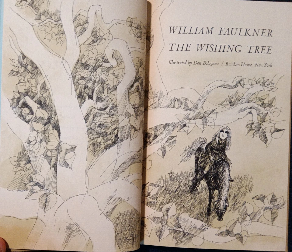 THE WISHING TREE by William Faulkner (1964) LIMITED EDITION  1ST  VG  HARDCOVER - Image 1 of 4