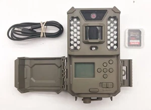 Bushnell 24MP Prime Low Glow Tan Box Trail Camera W/ 128 GB Sandisk SD Card - Picture 1 of 3