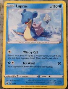 Lapras 6/15 - McDonald’s 2022 Promo Pokemon Karte NM Pack Fresh - Bild 1 von 2