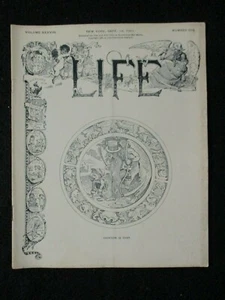 Life Magazine September 19, 1901 Vol. 38 # 985 - Picture 1 of 4