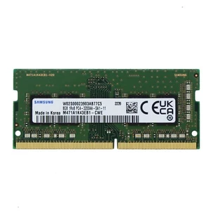 Samsung 1x8GB PC4-25600 DDR4 3200 MHz SODIMM Laptop Memory RAM M471A1K43EB1-CWE - Afbeelding 1 van 2