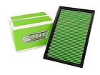Green Cotton Performance Air Filter For Seat IBIZA 4 6L1 04-09 1.8i 20V TURBO FR