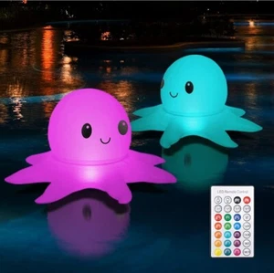 Floating Pool Lights, Solar Powered Octopus Pool Light IP68 Waterproof,... - Picture 1 of 5
