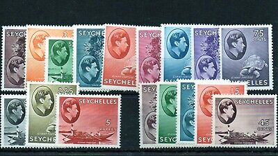 Seychelles KGV1 1938-49  MNH Selection Between SG135 And SG149 • 12.50$