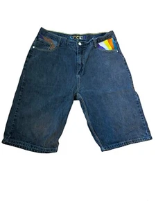 Coogi Shorts Herren 40 Denim Baggy Hip Hop Rap laut Australien Logo Baumwolle - Bild 1 von 3
