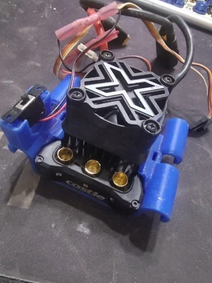 Castle Creations Mamba Monster X 8S Brushless Sensored ESC X-Maxx XRT - Image 1 of 4