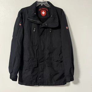 Wellensteyn Golfjacke-Winter Men's Jacket Multi-Pocket Zip Drawstring No Hood M - Picture 1 of 21