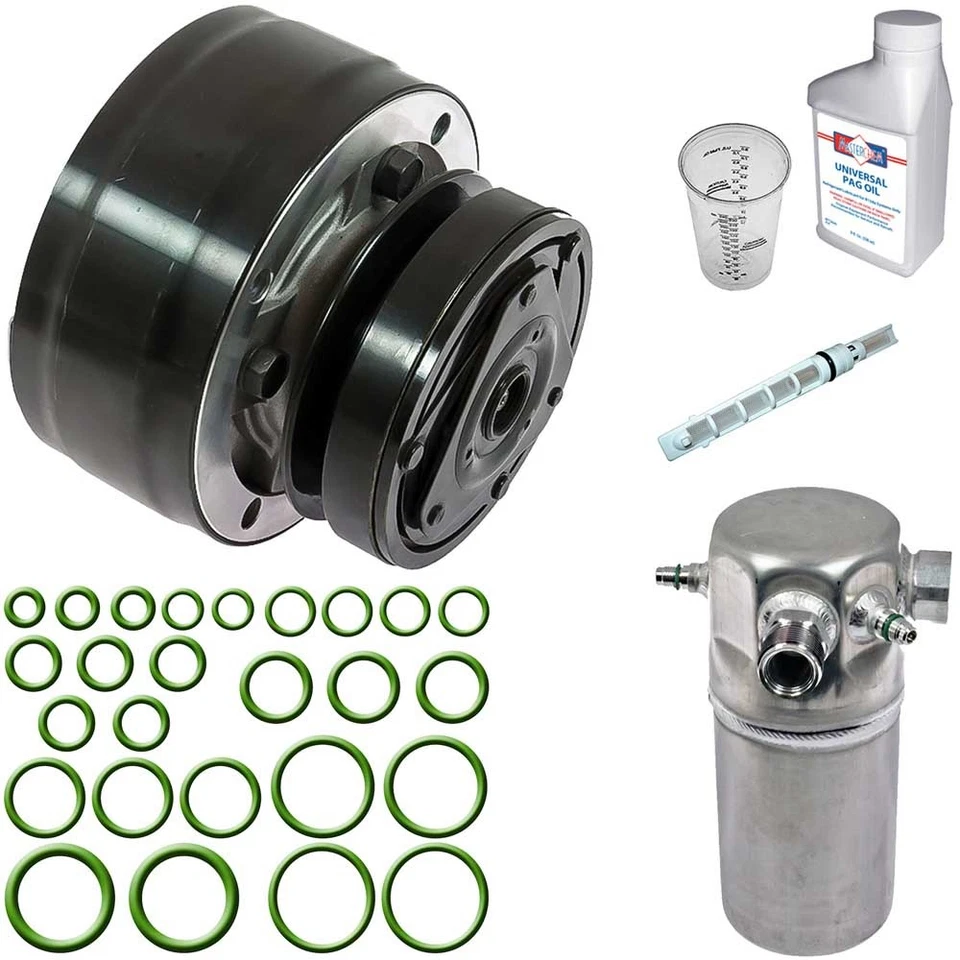 Omega AC Compressor w/ A/C Repair Kit For Chevrolet C20 1986 - Изображение 1 из 1