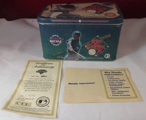 METALLIC IMPRESSIONS 10 EMBOSSED ALL-METAL COLLECTOR CARDS KEN GRIFFEY JR. - Picture 1 of 2