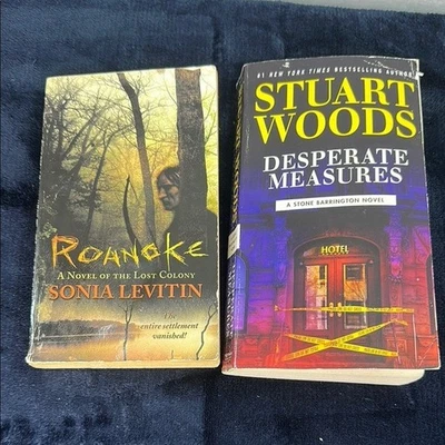 Roanoke Colonia Perdida Sonia Levitin y Medidas Desperadas Stuart Woods Foto 1 de 4