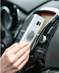 Hama Magnet Handy-Halterung 360° Auto Navi Lüftung Gitter KFZ Smartphone Halter - Bild 1 von 4