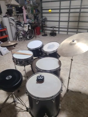 Kit de batería Slingerland años 60 con herrajes Foto 1 de 4