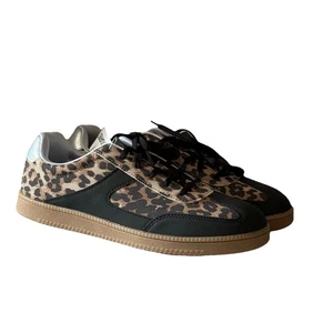 Scarpe No Boundaries sneakers donna stampa leopardata taglia 10 stringate nuove  - Foto 1 di 10