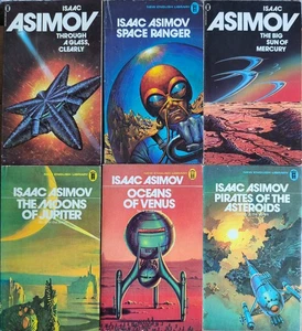 Set of 6 x Isaac Asimov Paperback Books - Imagen 1 de 8