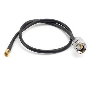 2X(1 StüCk RG58-Kabel UHF SO239-Buchse auf SMA-Stecker -Koaxial-VerläNgerun3163 - Bild 1 von 6