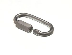 Quick Link Chain Repair Joiner Fastener M5 BZP Rust Proof Steel | Onestopdiy New - Picture 1 of 1