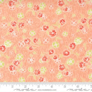 Moda STRAWBERRIES AND RHUBARB Apricot 20403 13 Quilt Fabric By The Yard Fig Tree - Picture 1 of 1