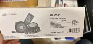 Rainbow DL-C5.2, Rarität, Lagerräumung, 2-way 5.25", neu, ovp - Bild 1 von 1