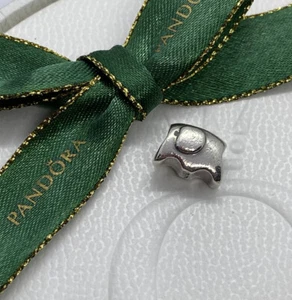 Pandora Original Sideways Elephant Charm 790123 Retired Rare Authentic Ale 925 - Picture 1 of 7