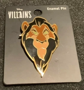 Loungefly Disney Villain's Jumbo Enamel - Scar (Lion King) LE 600 - Picture 1 of 1