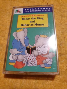 Cassette Tape Babar The King Babar at Home Childrens Audio Story book - Picture 1 of 3