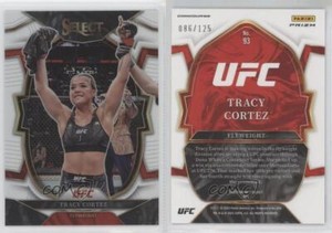 2023 Panini Select UFC Concourse White Prizm /125 Tracy Cortez #93