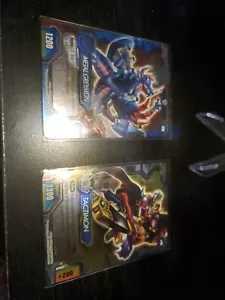 Digimon Fusion Card Game TCG CCG metal greymon And Tactimon Tournament Promo Lp - Picture 1 of 2