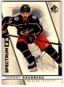 2022-23 SP Authentic Spectrum FX Johnny Gaudreau #S-16 Columbus Blue Jackets - Picture 1 of 2