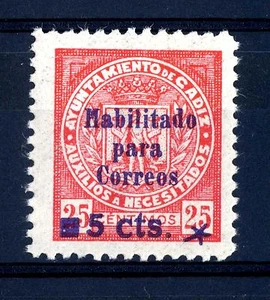 SPANIEN - SPANIEN - 1936-1939 - Spanischer Bürgerkrieg. Pro Cadice - Bild 1 von 1