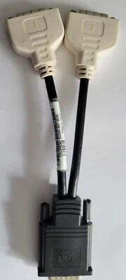 Genuine MOLEX CN-0H9361-52204, 59-PIN to Dual DVI Splitter, DMS-59 to Dual DVI - Image 1 of 4